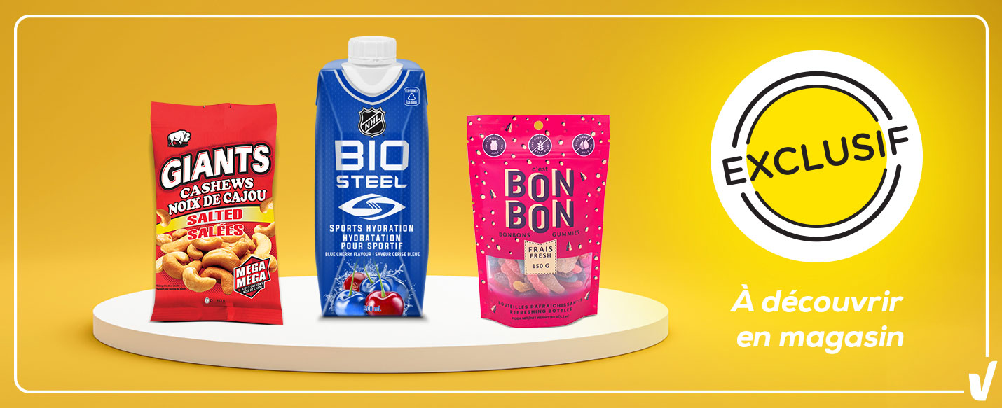 Bannière web Produits Exclusif