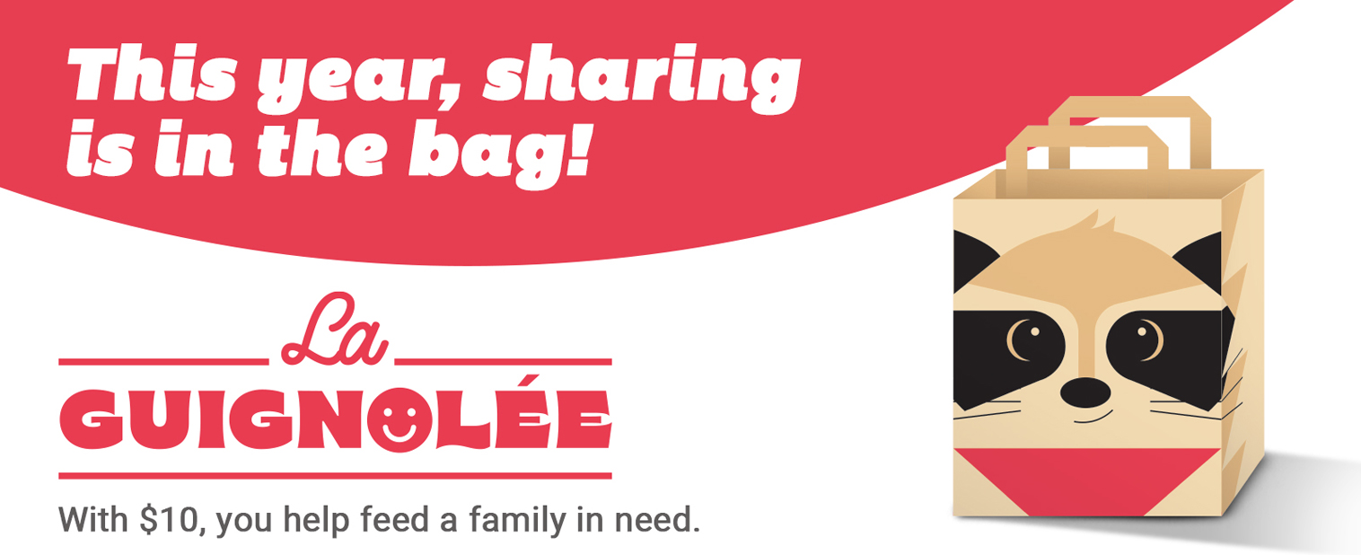 This year, sharing is in the bag!